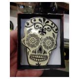 SKULL BELT BUCKLE