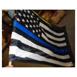 ARMY & BLUE LINE FLAGS / UT