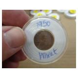 1950 WHEAT CENT