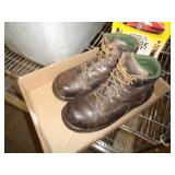 RED WING STEEL TOE BOOTS SZ 9