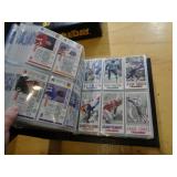 FOOTBALL CARDS IN BINDER