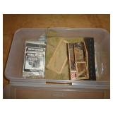 HO SCENERY IN SMALL TOTE / UT