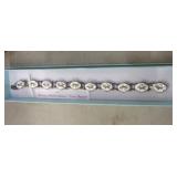 STERLING SILVER BRACELET 7'