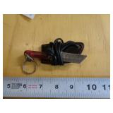 DAMASCUS STYLE NECKLACE OR KEYCHAIN KNIFE