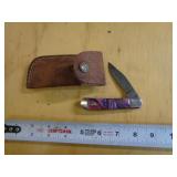DAMASCUS STYLE POCKETKNIFE