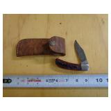 DAMASCUS STYLE POCKETKNIFE