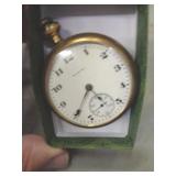 18KT ROLLED GOLD ELGIN POCKET WATCH