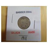 1911 BARBER DIME