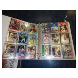 180 BASEBALL CARDS IN BINDER