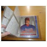 BASEBALL SPECIALTY CARDS IN BINDER