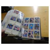 BASEBALL CARDS IN BINDER