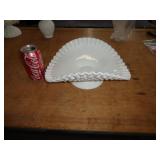 FENTON HOBNAIL BANANA BOWL