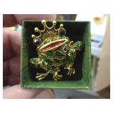 FROG BROOCH