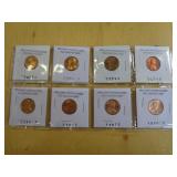 8 - BU LINCOLN CENTS