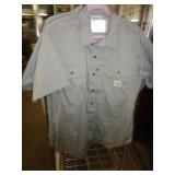 CARHARTT S/S SHIRT SZ LG / BRK