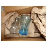 LOT OF COCA COLA GLASSES