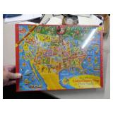 DISNEY FLOOR PUZZLE / SEALED / 22X17