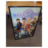 22"X35" FRAMED POSTER - HOLLYWOOD