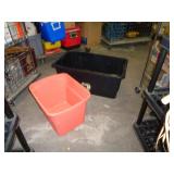 2 TOTES / NO LIDS / UT