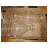 GLASS LIGHT OR CANDLE GLOBES