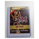 SPORTS CARD KOBE BRYANT 1996