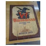 PLASTIC WIEDEMANN BEER SIGN