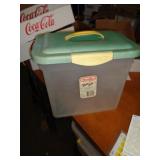 FILE BOX TOTE W LID / UT