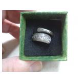 STERLING SILVER SPOON RING SZ 8