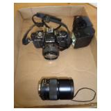 MINOLTA X700 CAMERA W EXTRAS