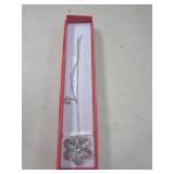 STERLING SILVER FLOWER NECKLACE