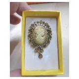 CAMEO BROOCH