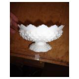 CANDLE HOLDER  / NOT MARKED / PROBABLY FENTON