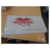 METAL SIGN - SAFEMARK / UT