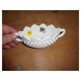 FENTON PAPER LABEL BOWL