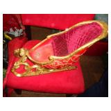 WOOD XMAS SLEIGH / RB