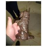 CAST IRON SCOTTIE DOG DOORSTOP / B