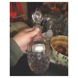 CRYSTAL VODKA DECANTER / B