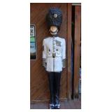 STYROFOAM SOLDIER OVER 6' TALL  / P