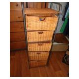 WICKER DRAWERS 46'T / BR2