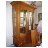 CHINA CABINET 78'T X 44 ' W / DR