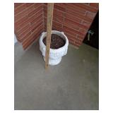 CONCRETE FLOWER POT / FRONT PORCH