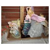 LOT OF ANGEL FIGURES / BW