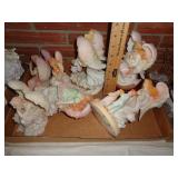 LOT OF ANGEL FIGURES / BW