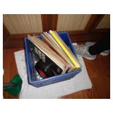 CRATE OF 33 & 45 RECORDS / BW