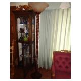 FLOOR LAMP GLASS TOP SHADE  6