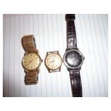 3 MECHANICAL WATCHES