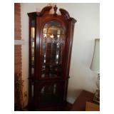 CORNER CABINET / CONTENTS NOT INCLUDED /