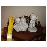 2 PRECIOUS MOMENTS FIGURES