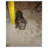 CAST METAL BULL DOG 4" X 6"