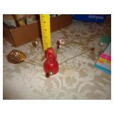 HAT PIN HOLDER WITH 5 HAT PINS